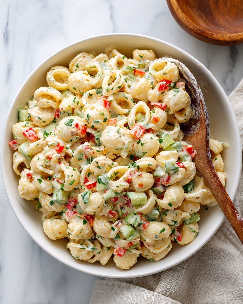 Creamy Parmesan Ditalini Pasta Recipe - Recipe Image