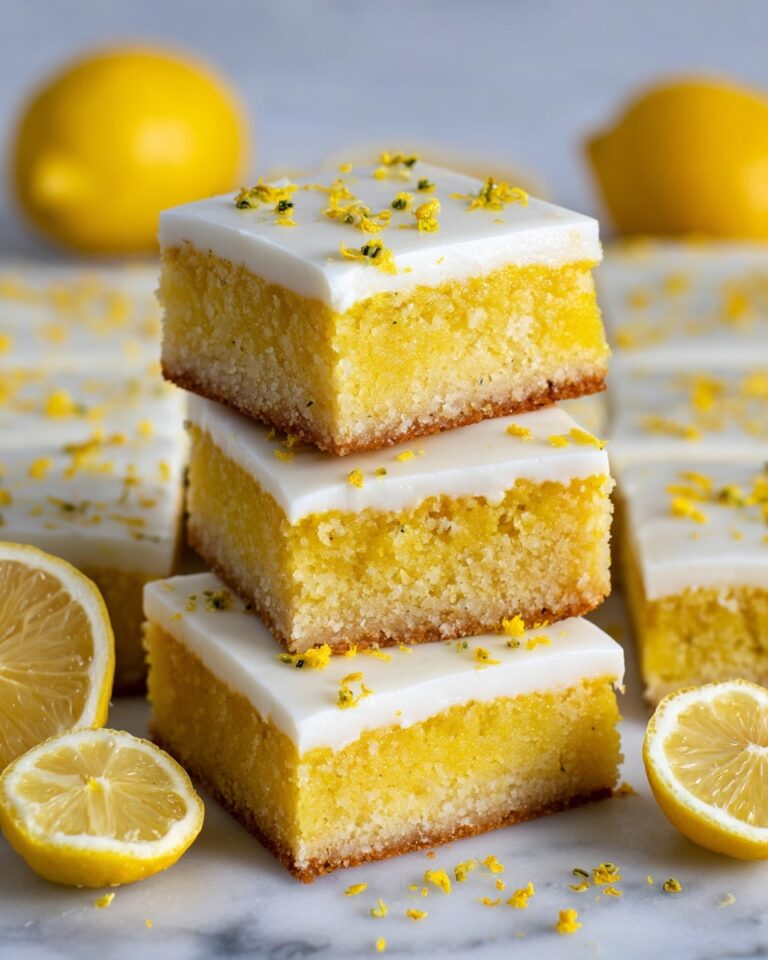 Fudgy Lemon Brownies Recipe