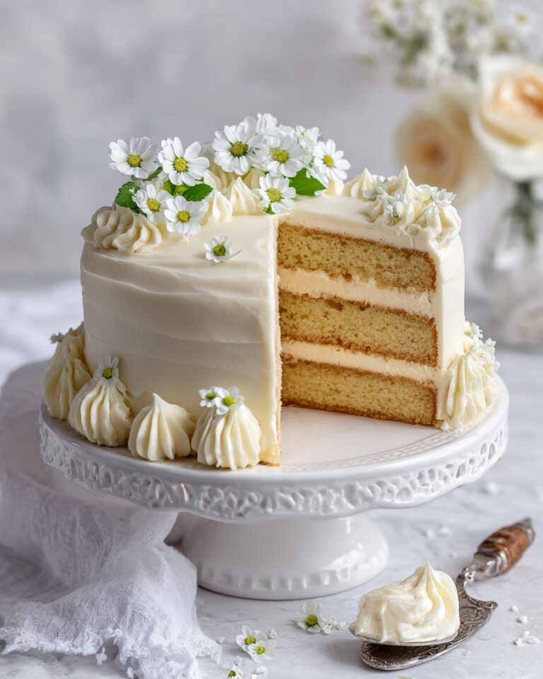 Easy Vanilla Pound Cake Recipe