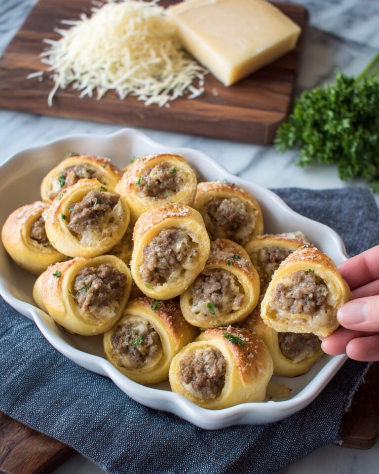 Sausage Cream Cheese Crescents Recipe