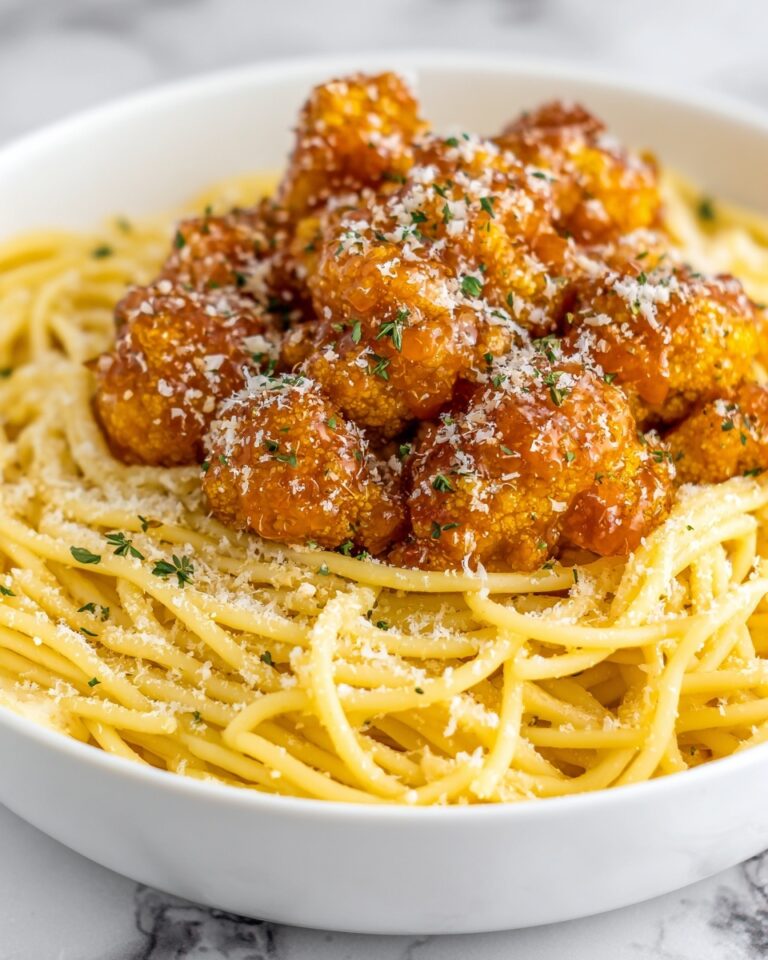 Garlic Butter Chicken Bites with Creamy Parmesan Pasta Recipe