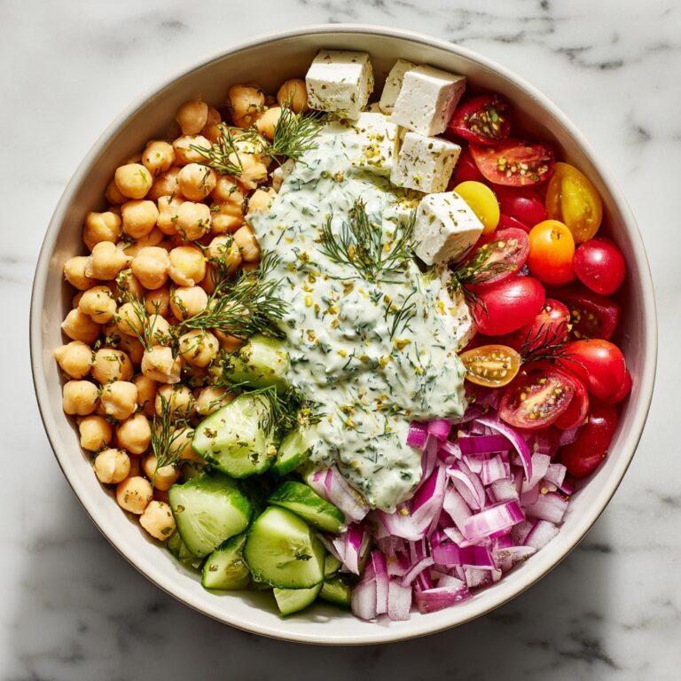 Tzatziki Chickpea Salad Recipe