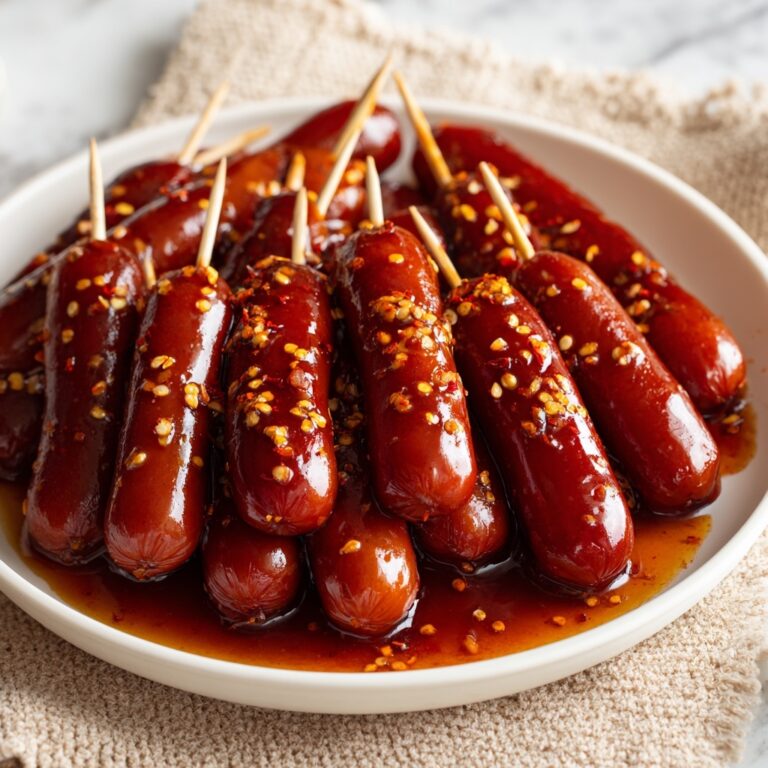 Hot Honey Garlic Lil Smokies Recipe