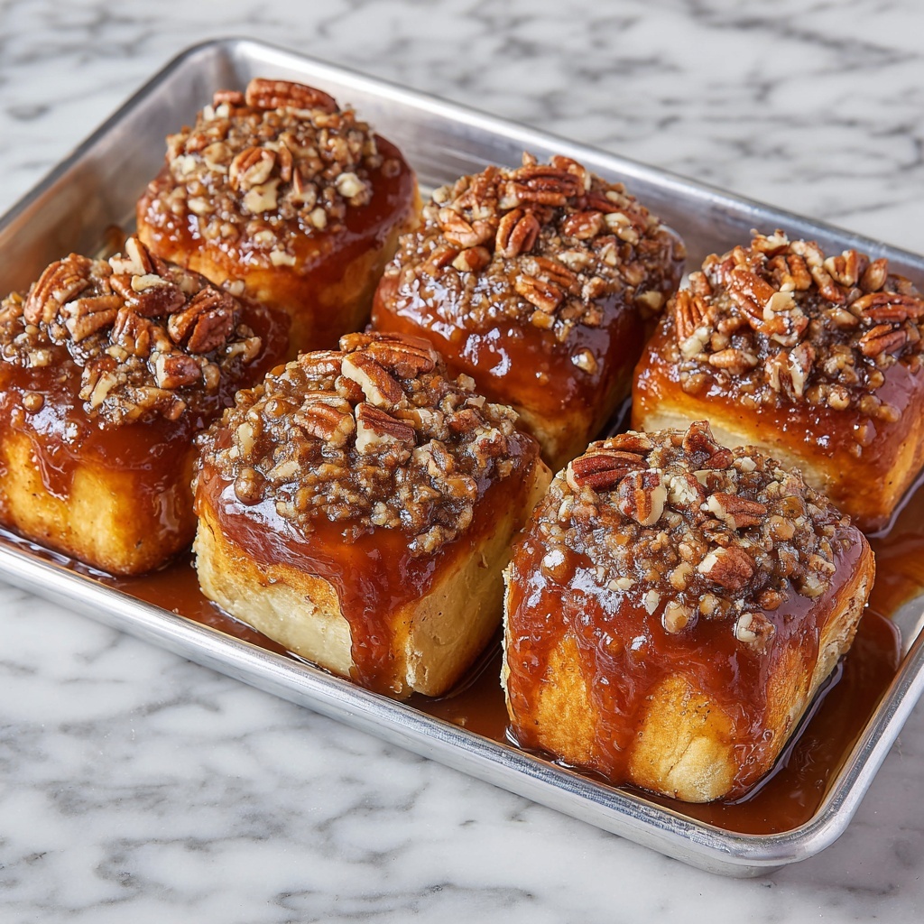 Caramel Pecan Sticky Buns Recipe - Recipe Image
