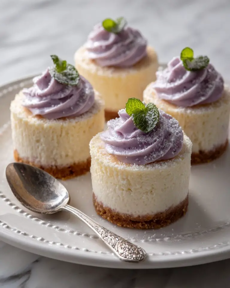 Japanese Mini Cotton Cheesecake Recipe