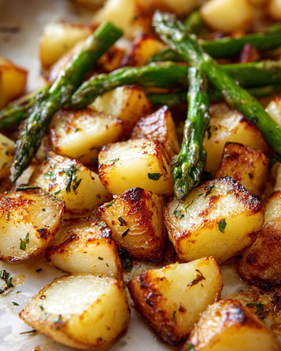 Roasted Asparagus and Potatoes Recipe - Recipe Image