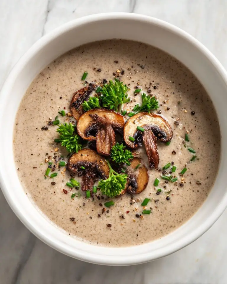 Creamy Mushroom Soup Recipe