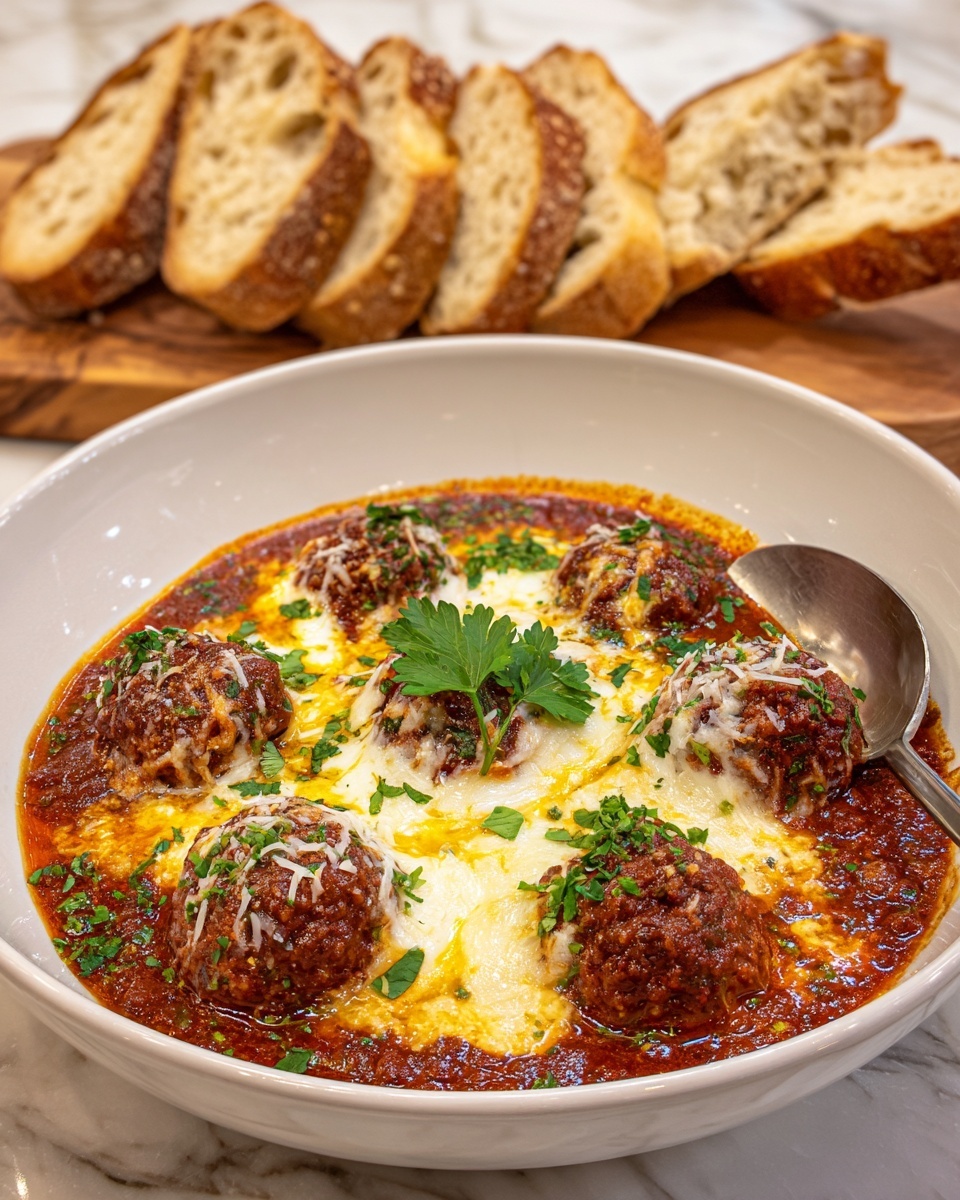 Slow Cooker French Onion Meatballs Recipe - Recipe Image