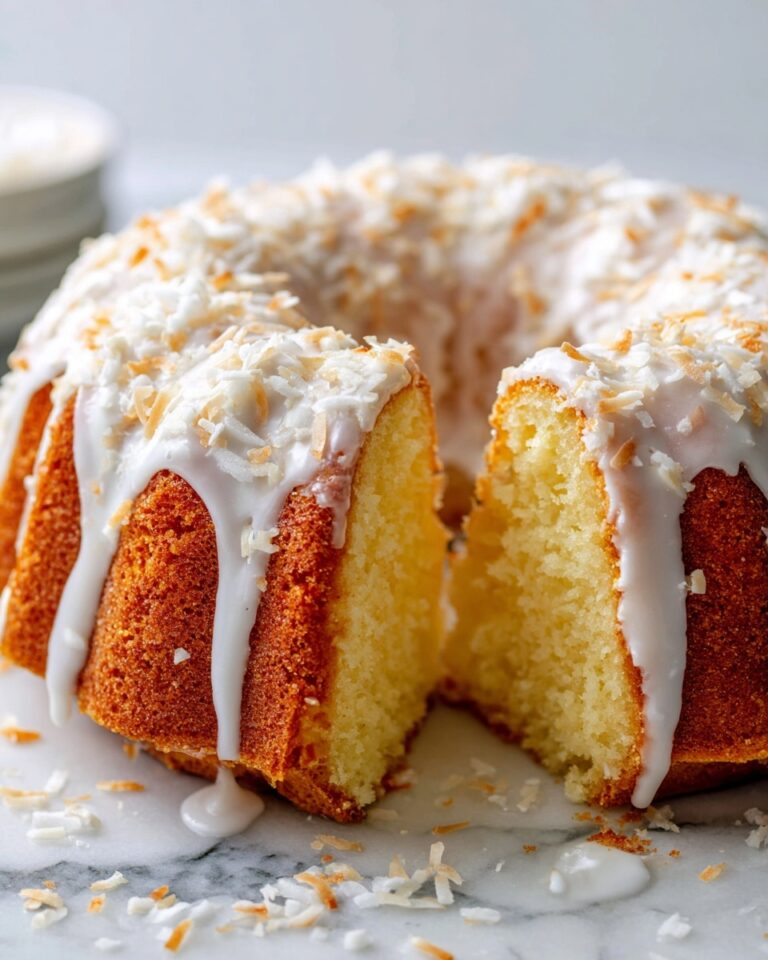 Pina Colada Pound Cake Recipe
