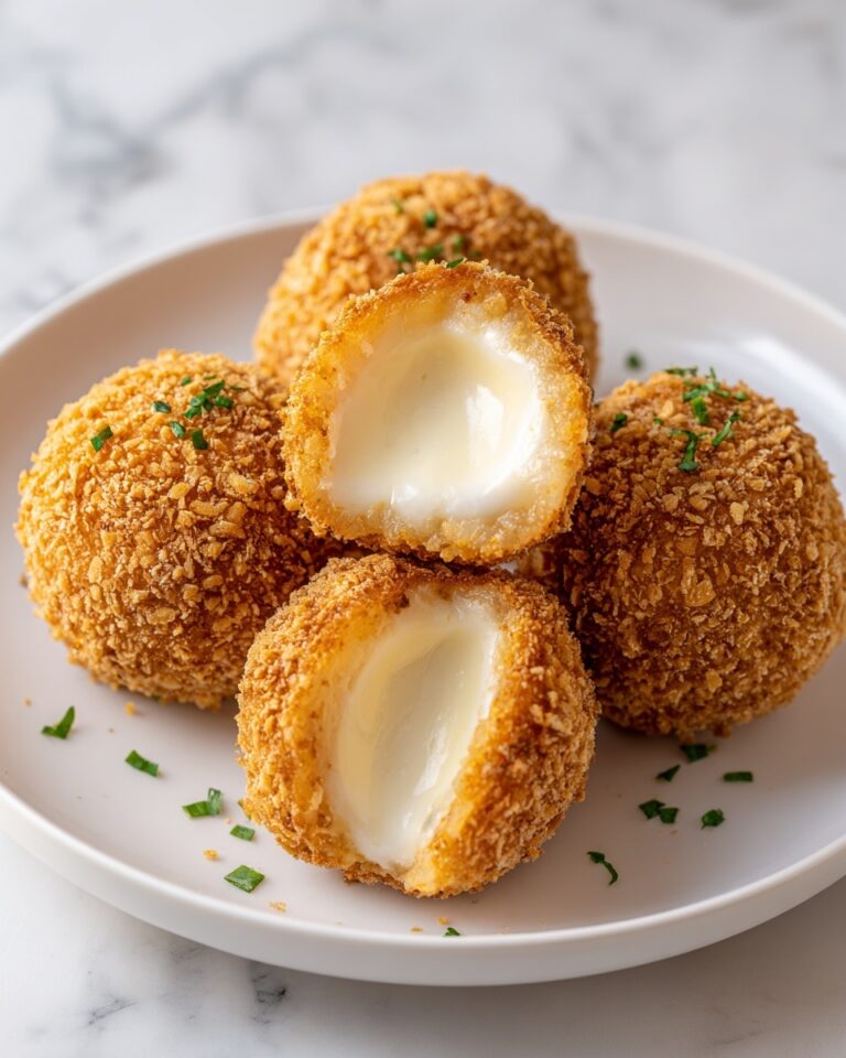 Cheesy Italian Arancini Balls Recipe