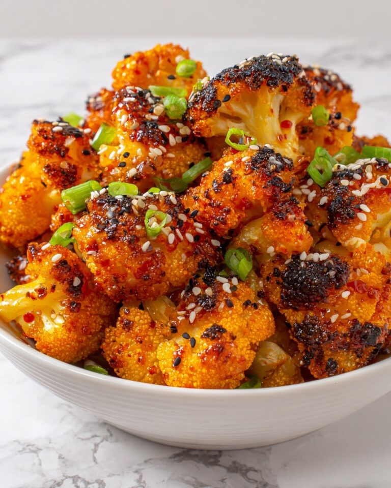 Sweet and Spicy Baked Cauliflower Recipe