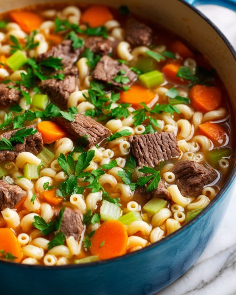 Hearty Beef and Barley Soup Recipe