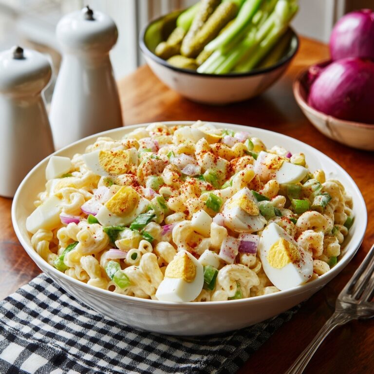 Deviled Egg Macaroni Salad Recipe