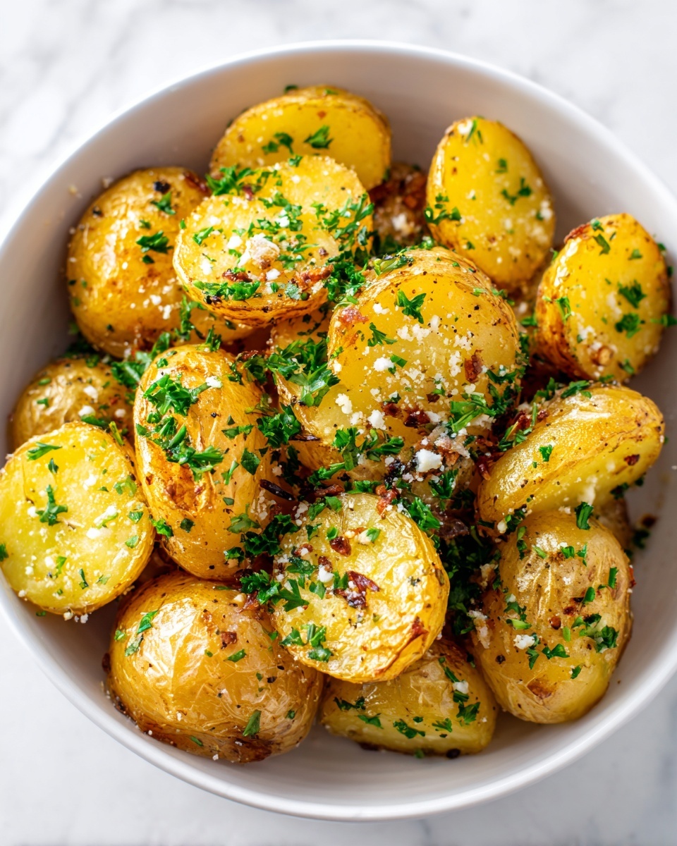Browned Butter Roasted Potatoes with Parmesan Recipe - Recipe Image