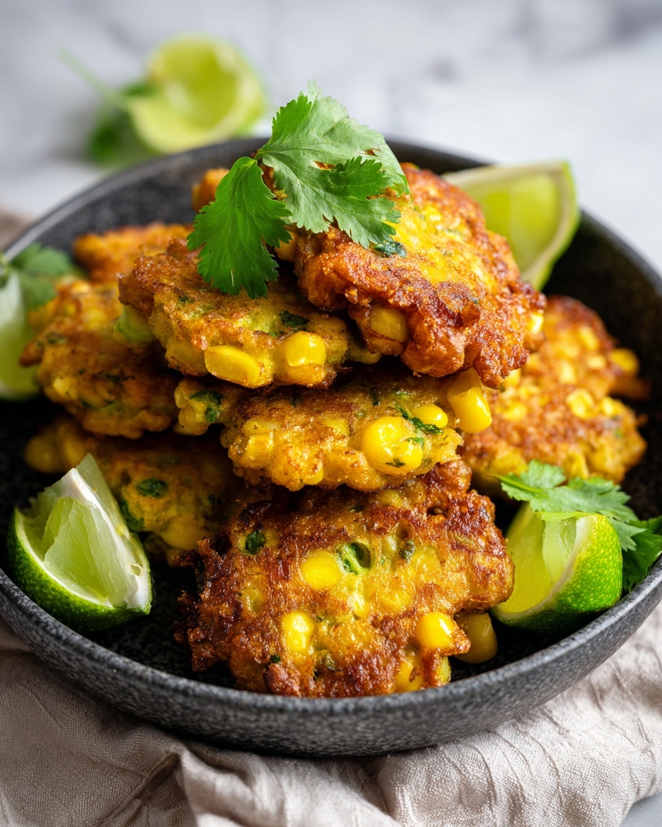 Mexican Street Corn Fritters Recipe - Recipe Image