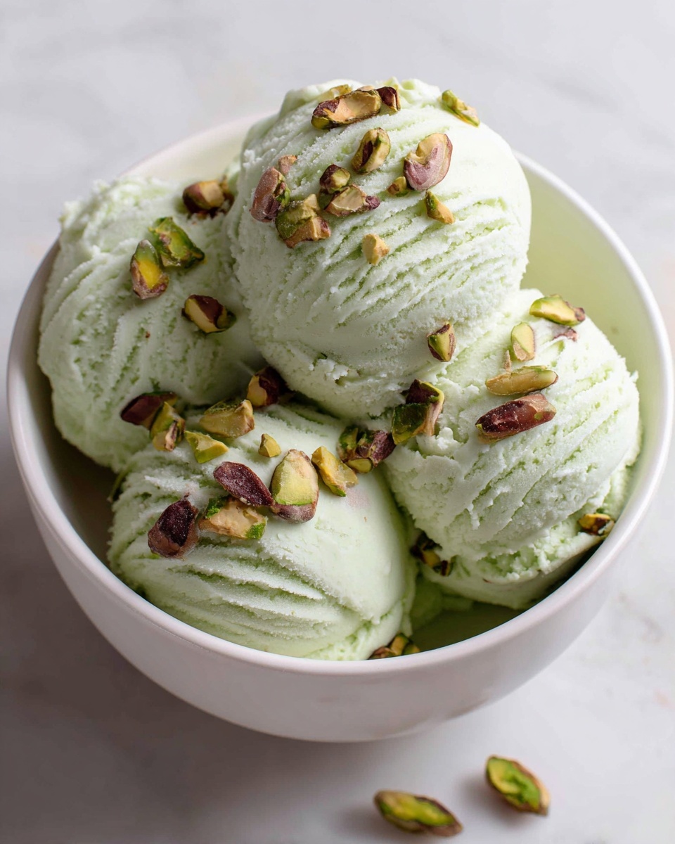 High Protein Pistachio Ice Cream Recipe - Recipe Image