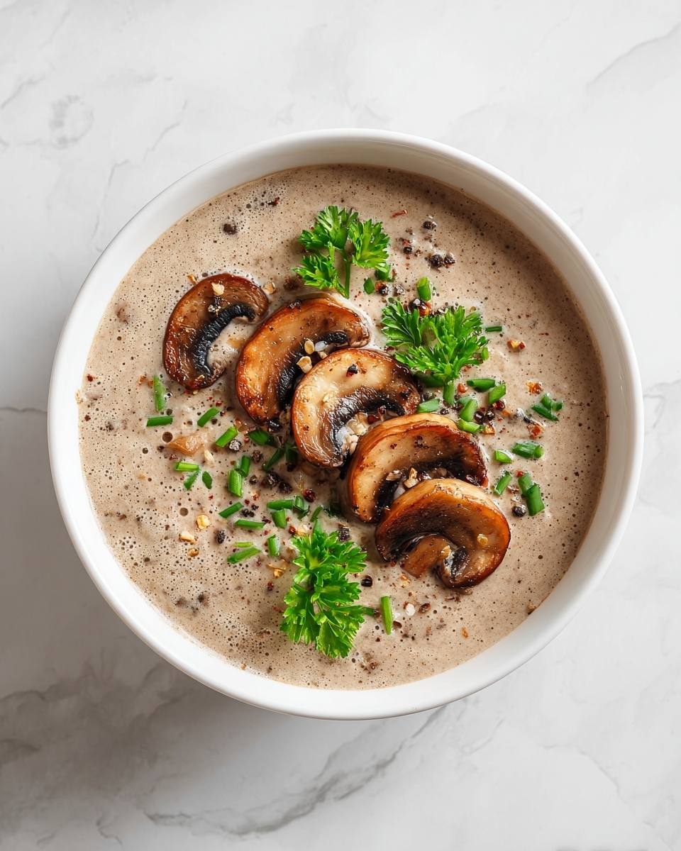 Creamy Mushroom Soup Recipe - Recipe Image