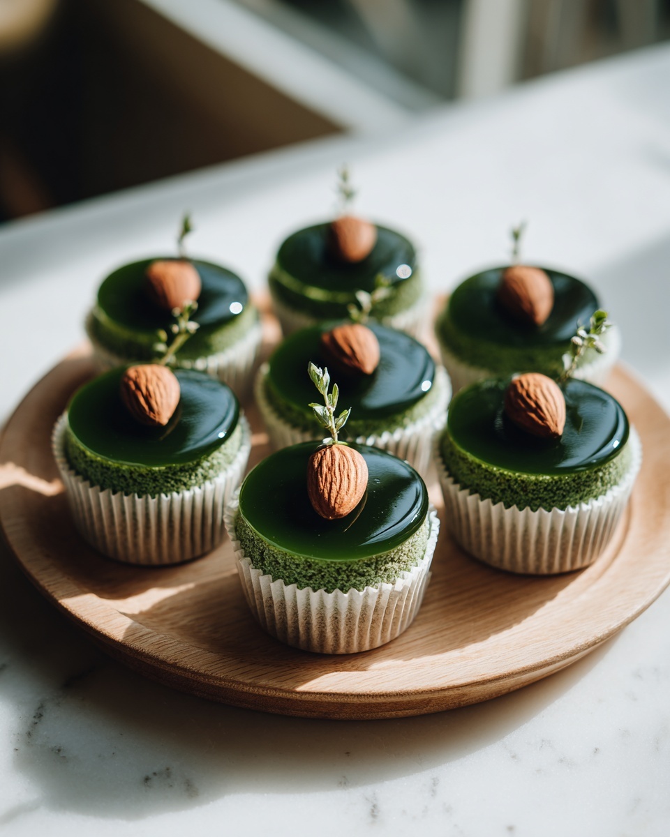 Matcha Coconut Almond Butter Cups Recipe - Recipe Image