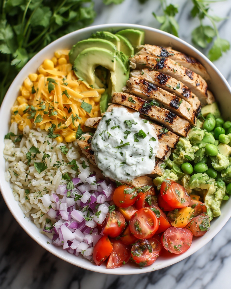 Chicken Burrito Bowl Recipe - Recipe Image