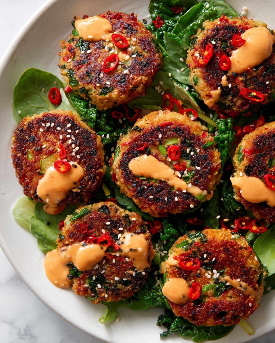 Asian-Style Tuna Cakes with Spicy Mayo Recipe - Recipe Image