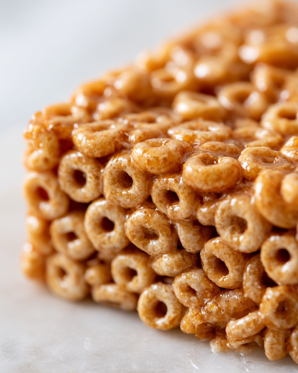 Peanut Butter Cheerio Bars Recipe - Recipe Image