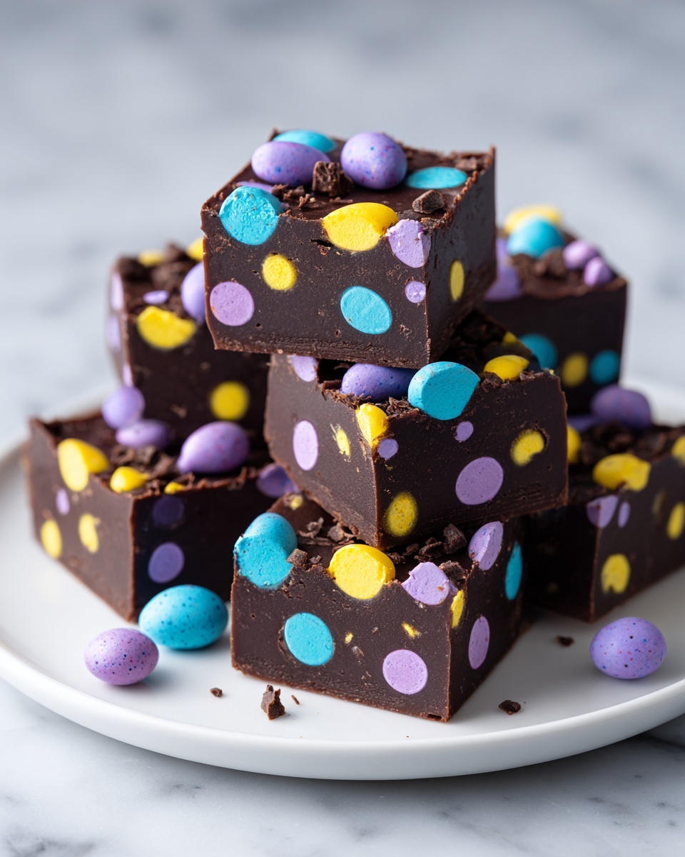 Easter Chocolate Fudge Recipe - Recipe Image