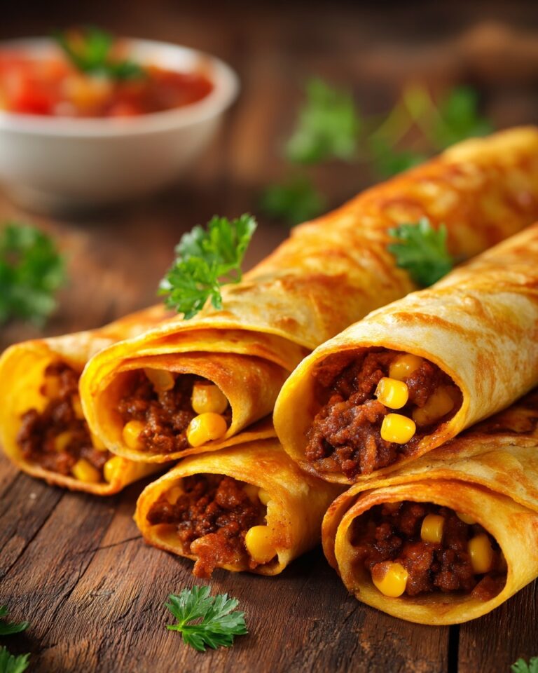 Crispy Beef Chimichangas: The Ultimate Recipe for a Delicious Mexican Delight Recipe
