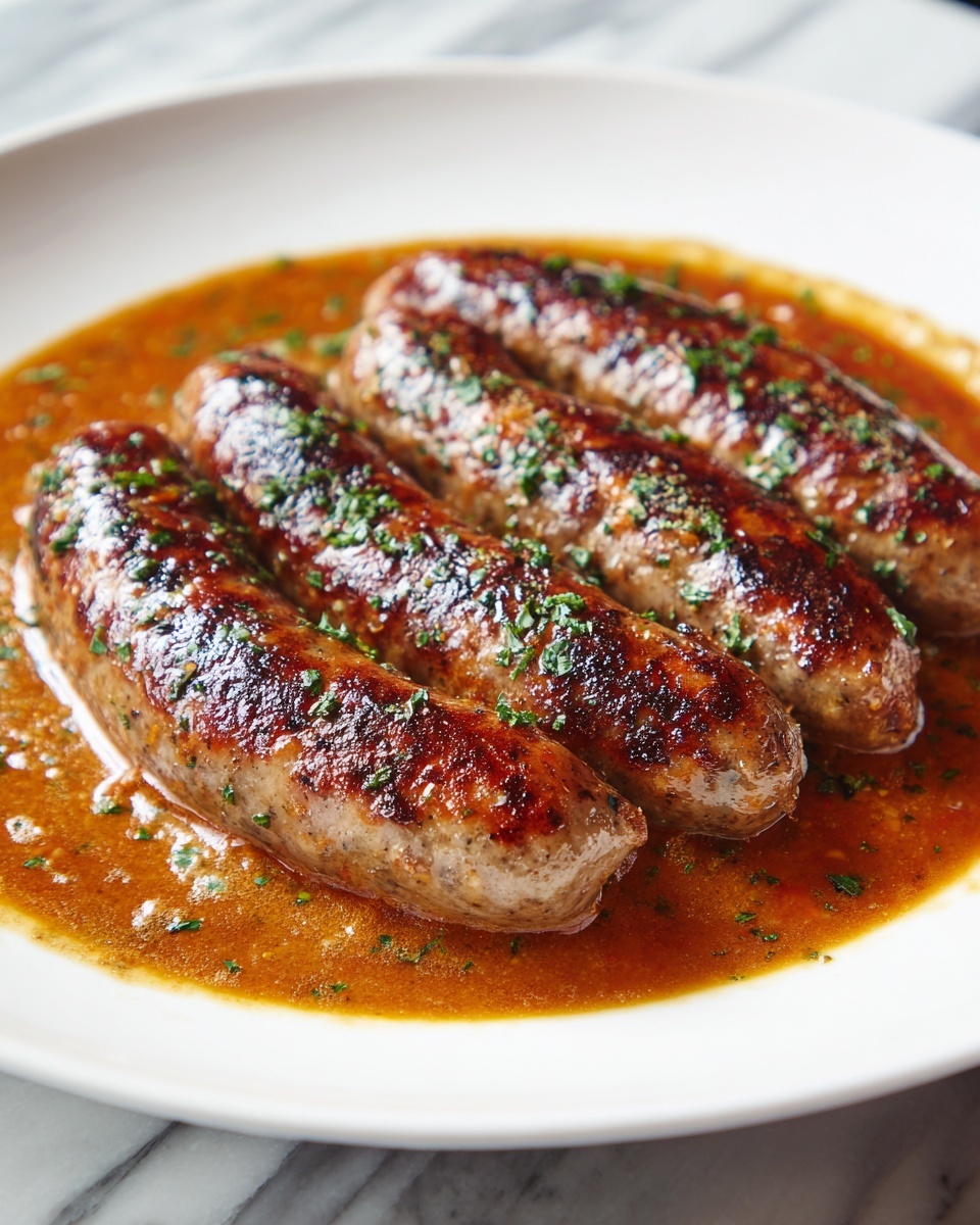 Sweet & Savory Honey Garlic Sausage Recipe - Recipe Image