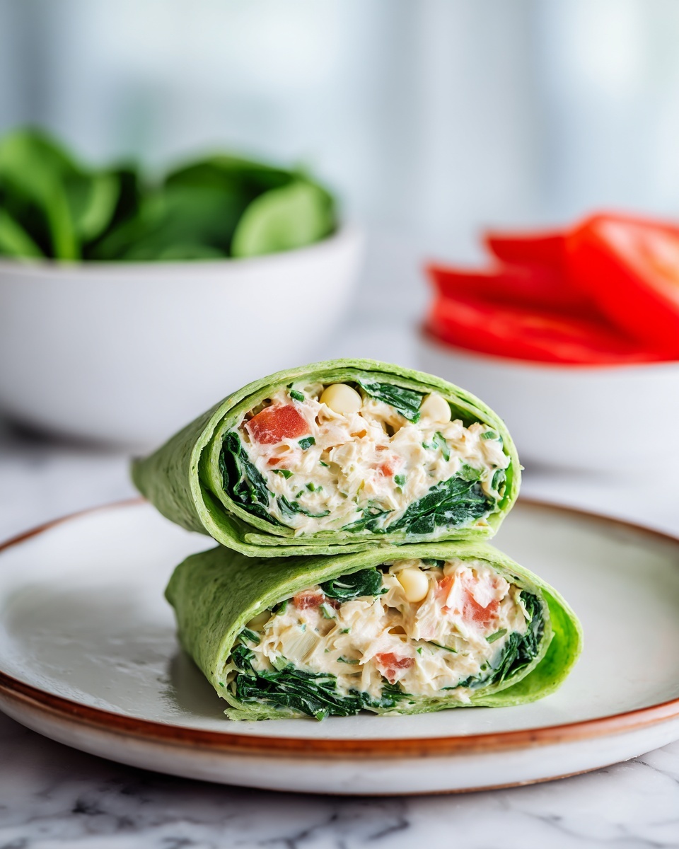 Green Goddess Chickpea Salad Wraps Recipe - Recipe Image