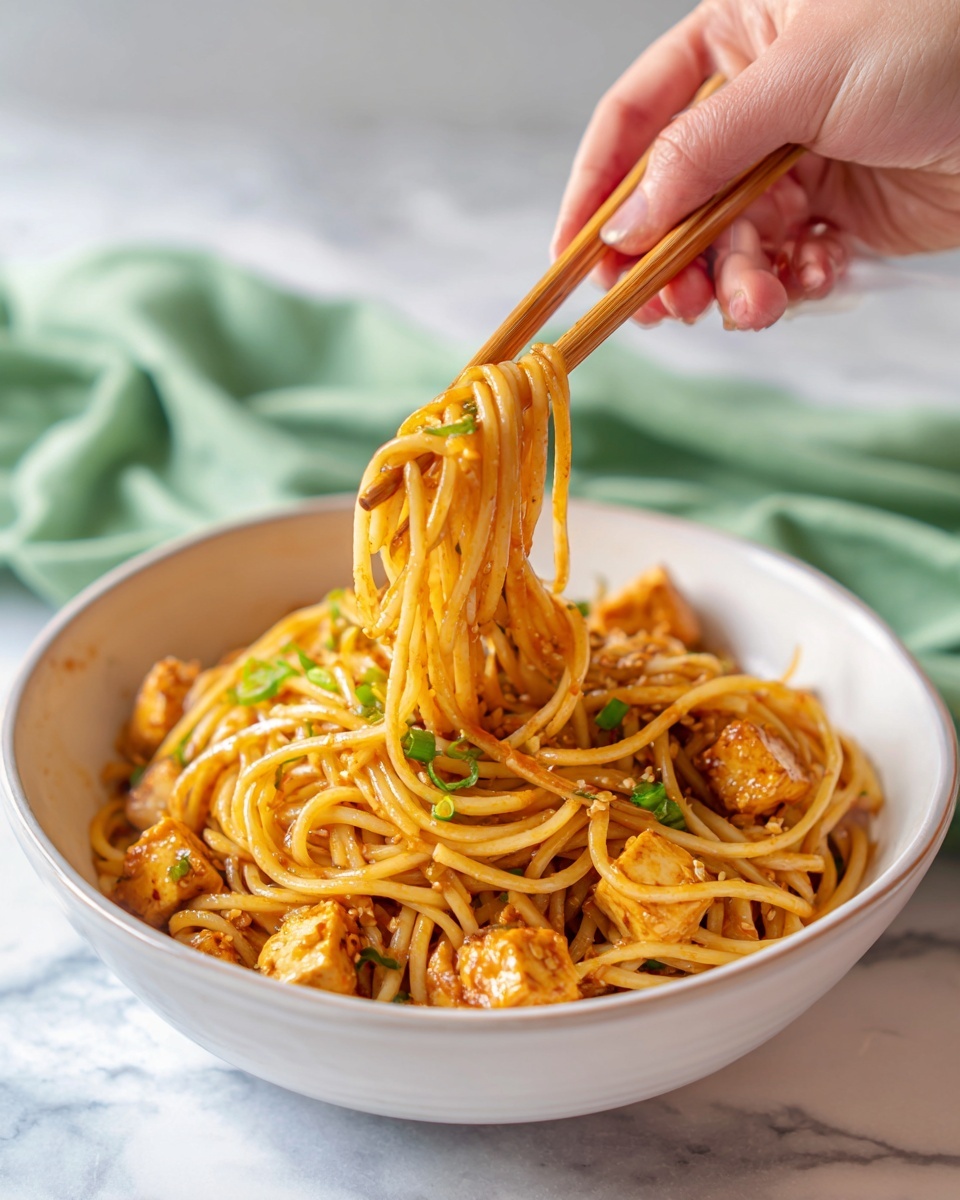 Sweet & Spicy Ramen Noodles Recipe - Recipe Image