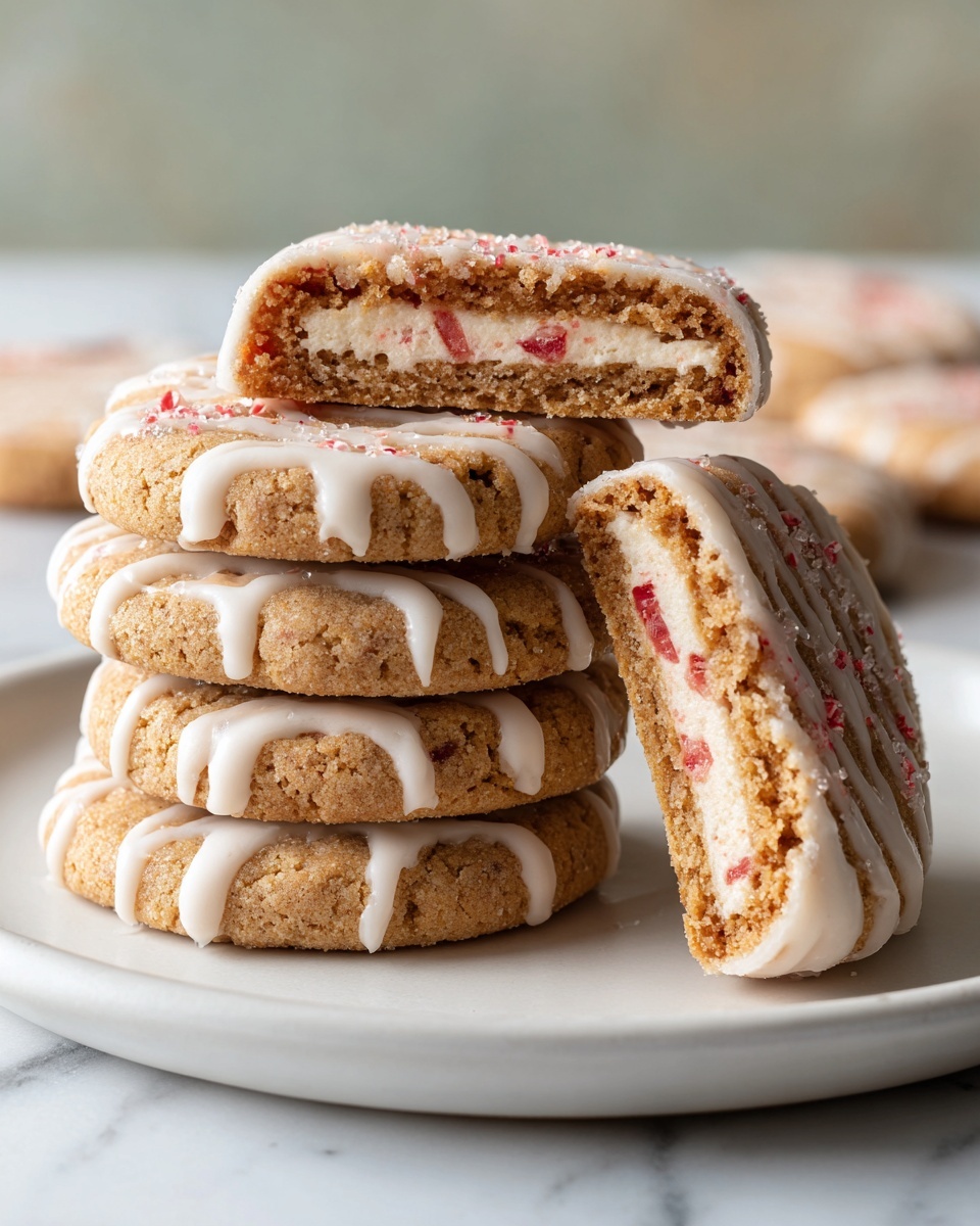 Peppermint Cheesecake Cookies Recipe - Recipe Image