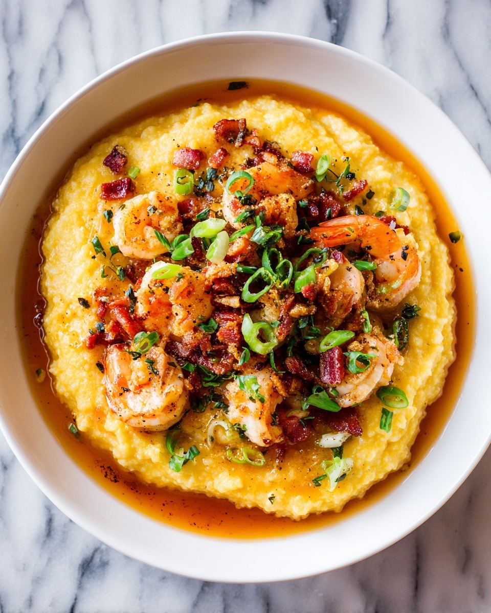 Authentic Southern Shrimp and Grits Recipe - Recipe Image