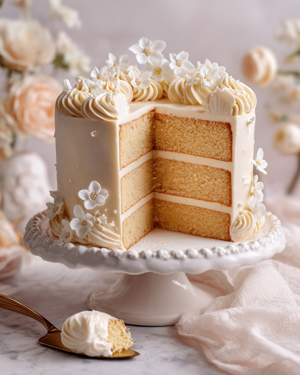 Easy Vanilla Pound Cake Recipe - Recipe Image