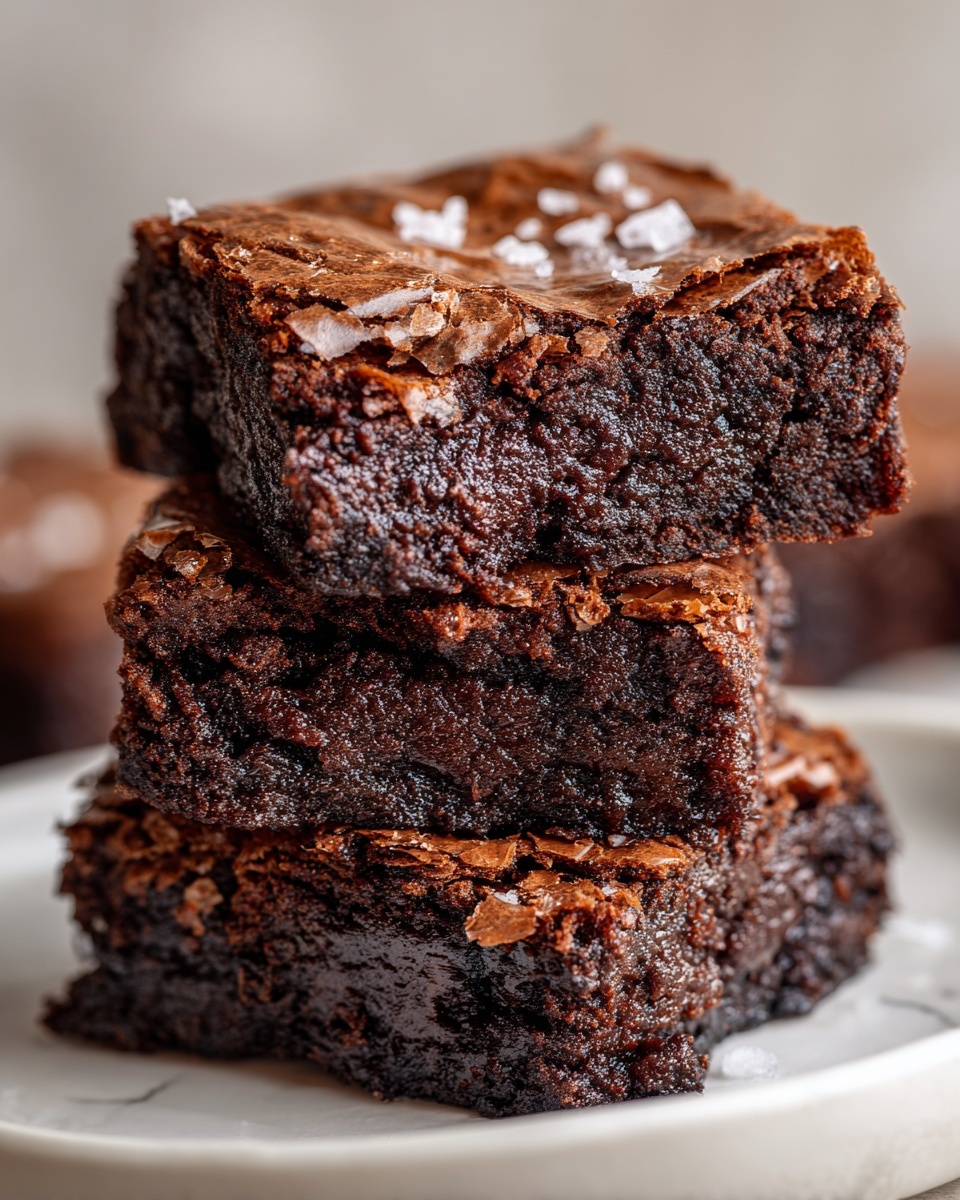 Fudgy Black Bean Brownies (No Flour!) Recipe - Recipe Image