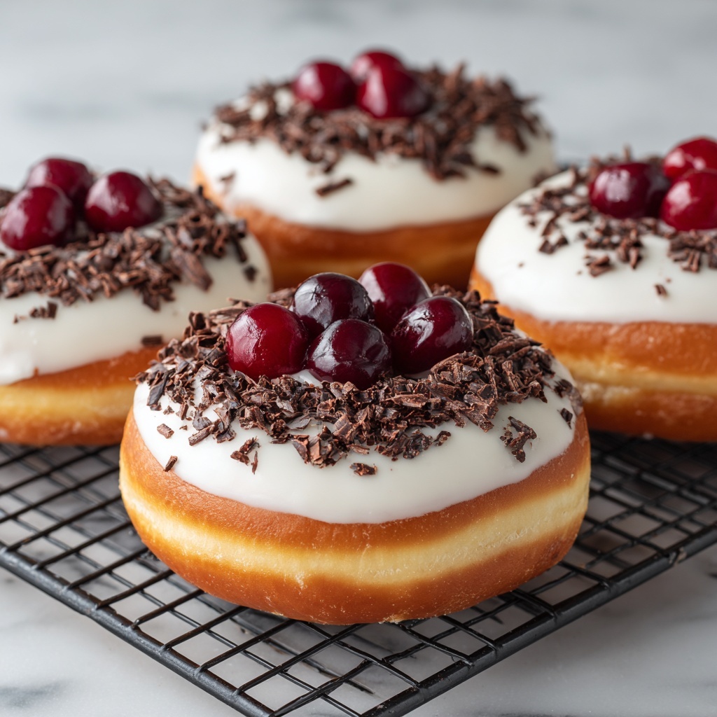Black Forest Doughnuts Recipe - Recipe Image