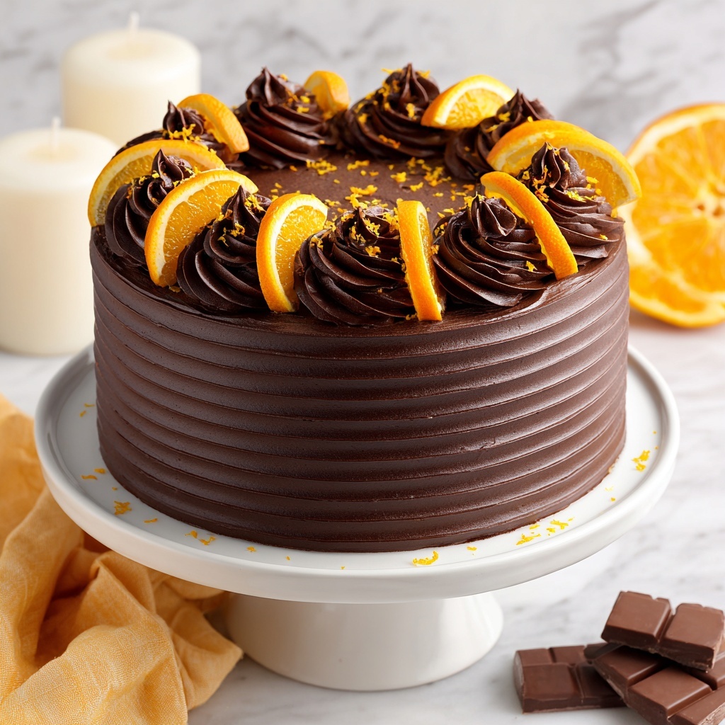 Chocolate Orange Cake Recipe - Recipe Image