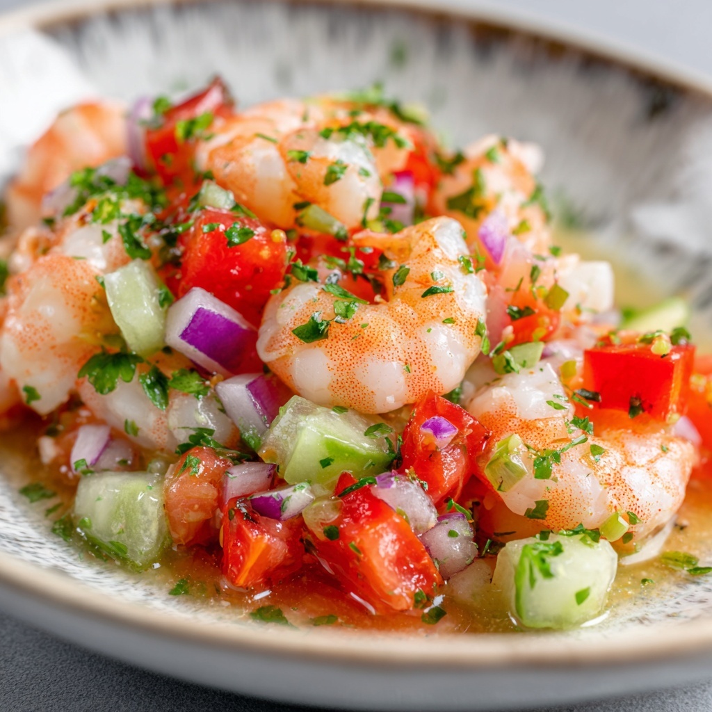 Avocado Salsa Shrimp Salad Recipe - Recipe Image