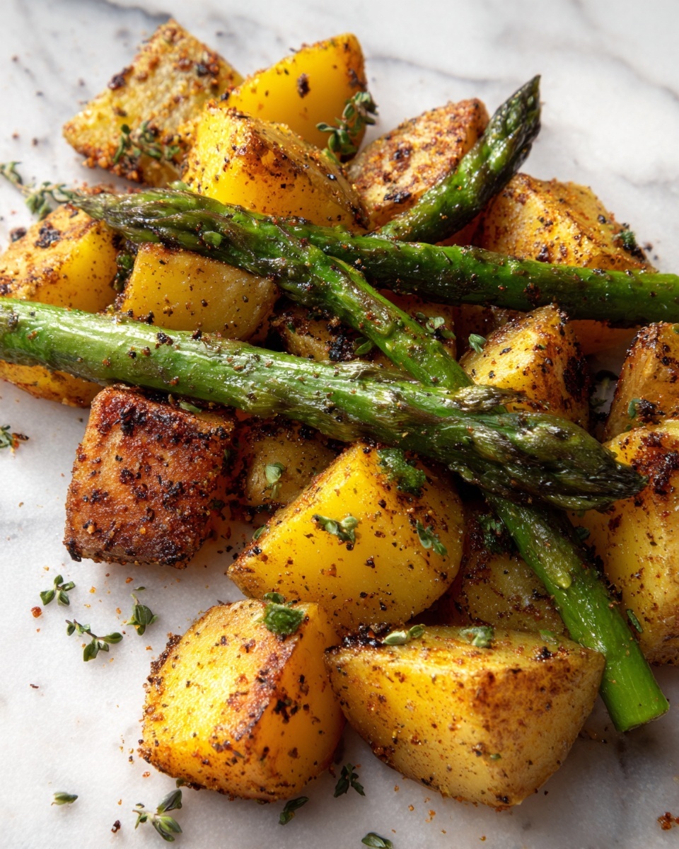 Roasted Asparagus and Potatoes Recipe - Recipe Image