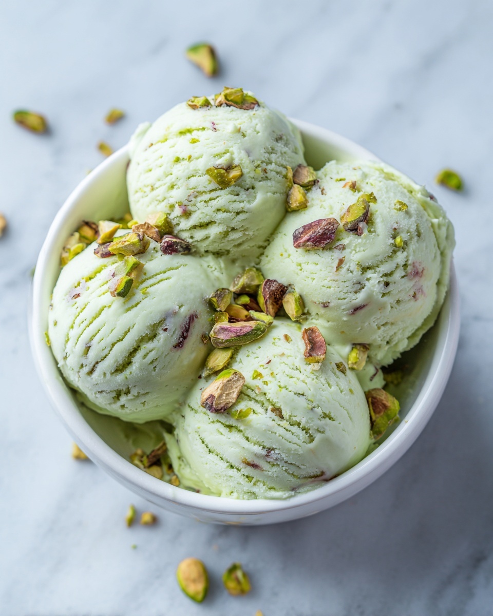 High Protein Pistachio Ice Cream Recipe - Recipe Image