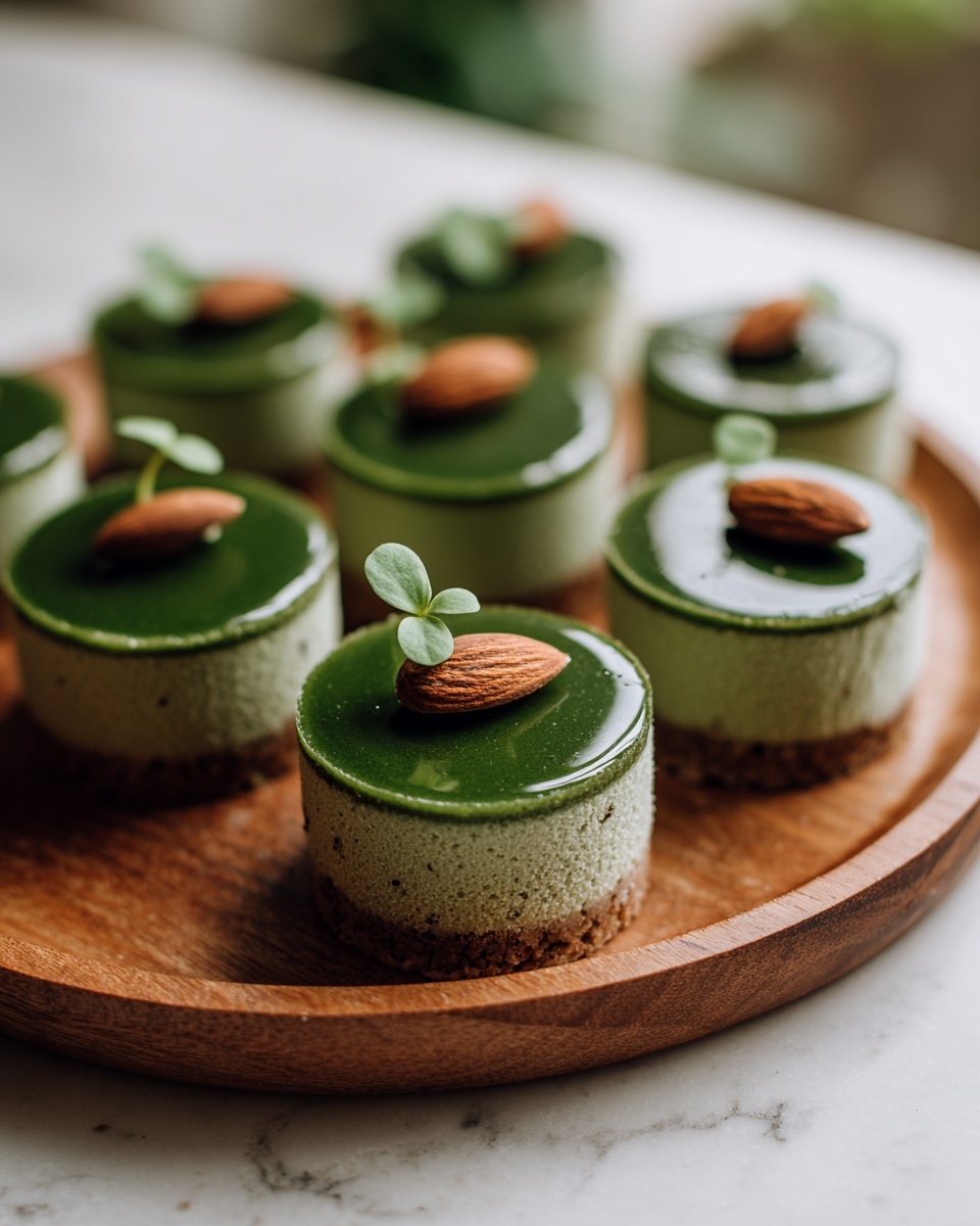 Matcha Coconut Almond Butter Cups Recipe - Recipe Image