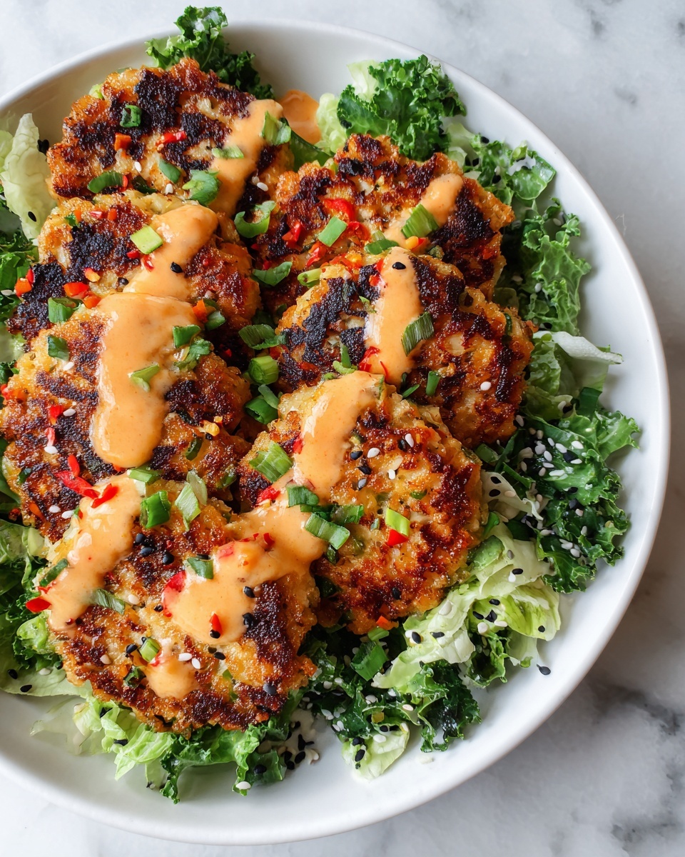 Asian-Style Tuna Cakes with Spicy Mayo Recipe - Recipe Image
