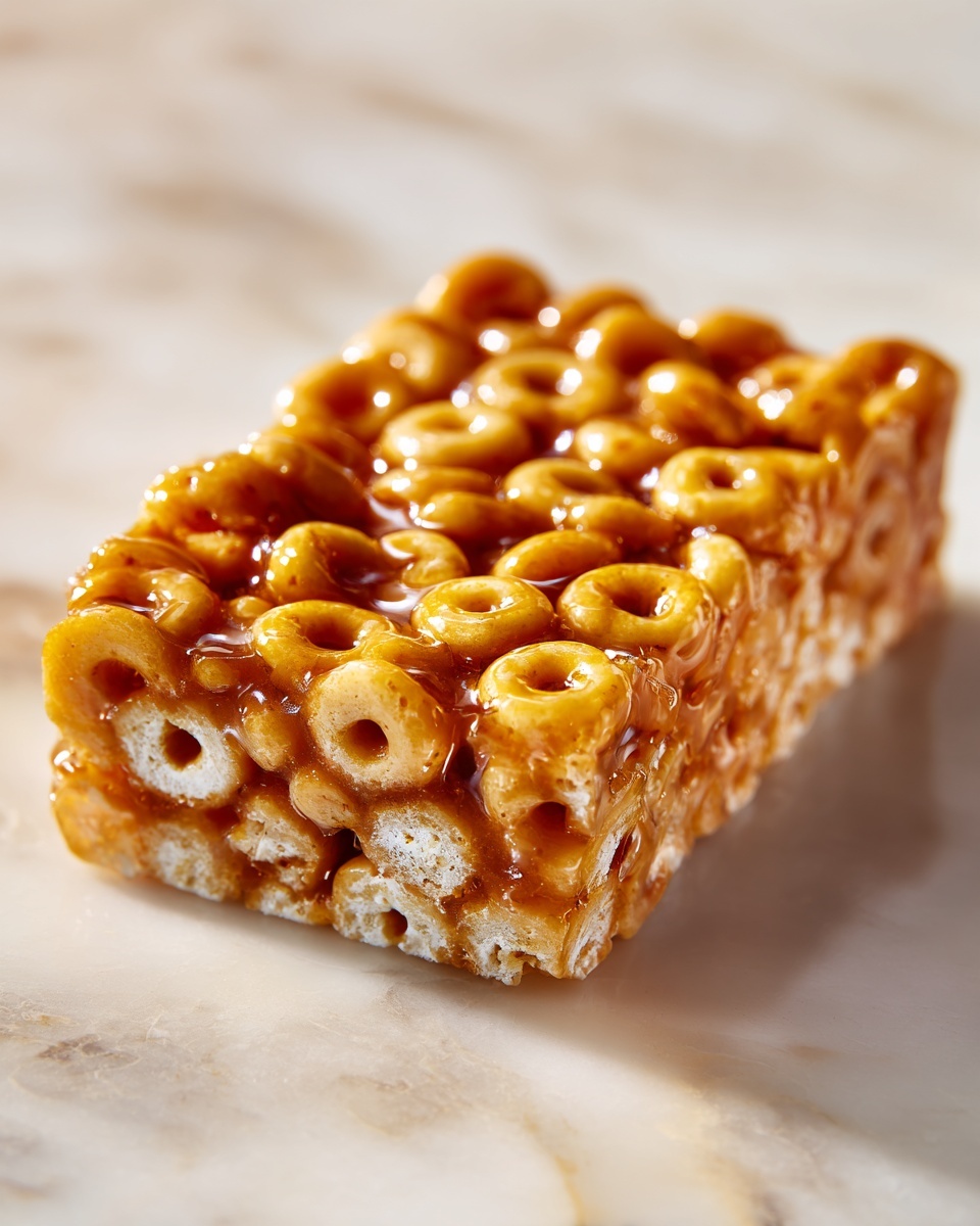 Peanut Butter Cheerio Bars Recipe - Recipe Image