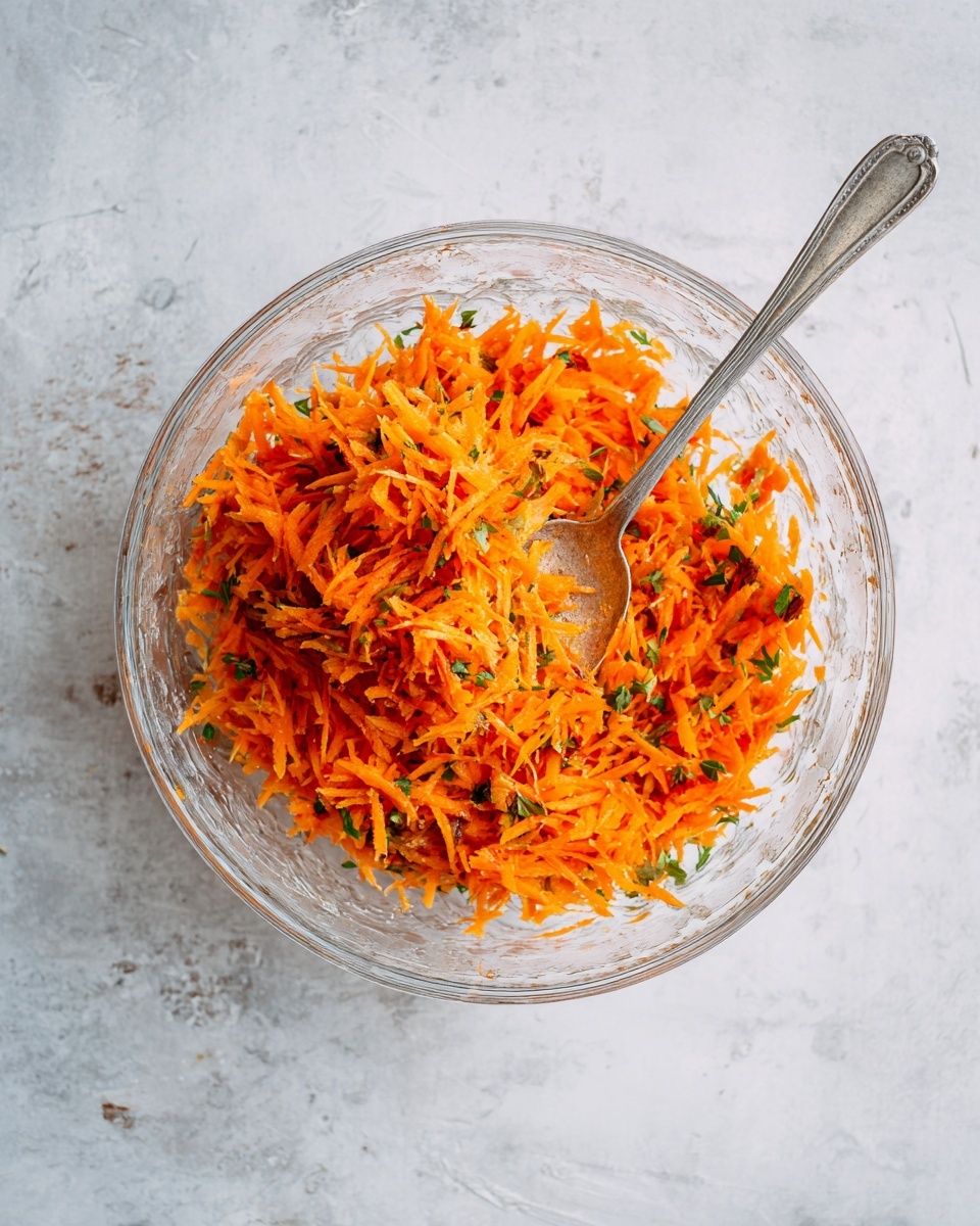 Grated Carrot Salad with Fresh Herbs and Cumin Dressing Recipe - Recipe Image