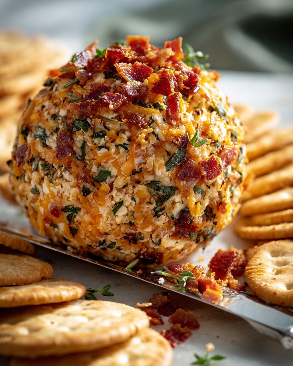 JalapeƱo Popper Cheese Ball Recipe - Recipe Image