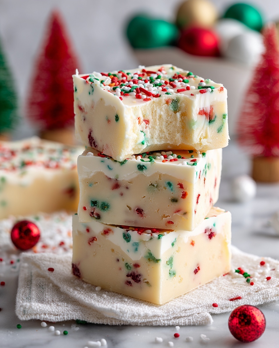 Christmas Sugar Cookie Bars Recipe - Recipe Image