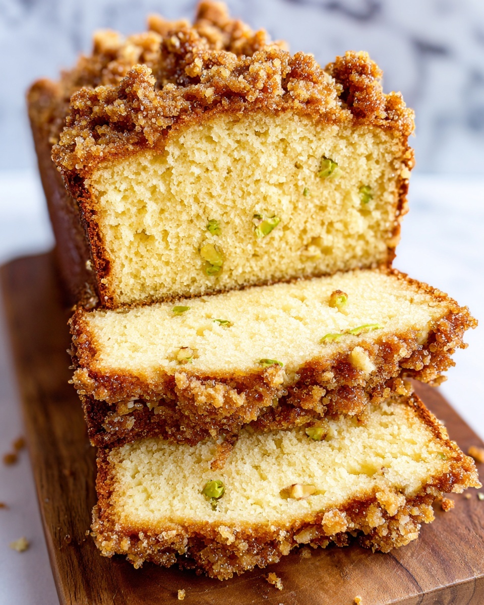 Cinnamon Streusel Topped Zucchini Bread Bakery Style Recipe - Recipe Image