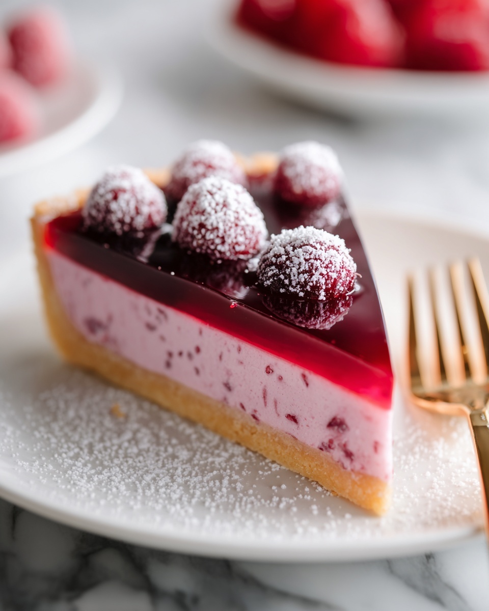 Cranberry Custard Pie Recipe - Recipe Image