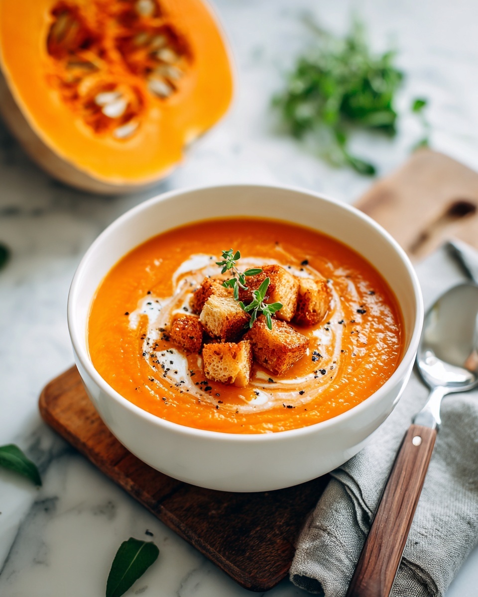 Roasted Butternut Squash Soup Recipe - Recipe Image