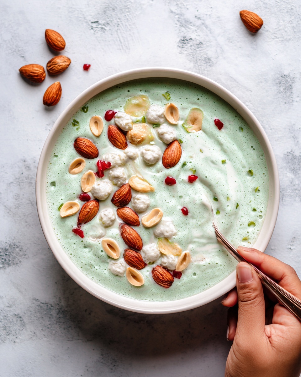 Fluffy Pistachio Pudding Pineapple Delight Recipe - Recipe Image