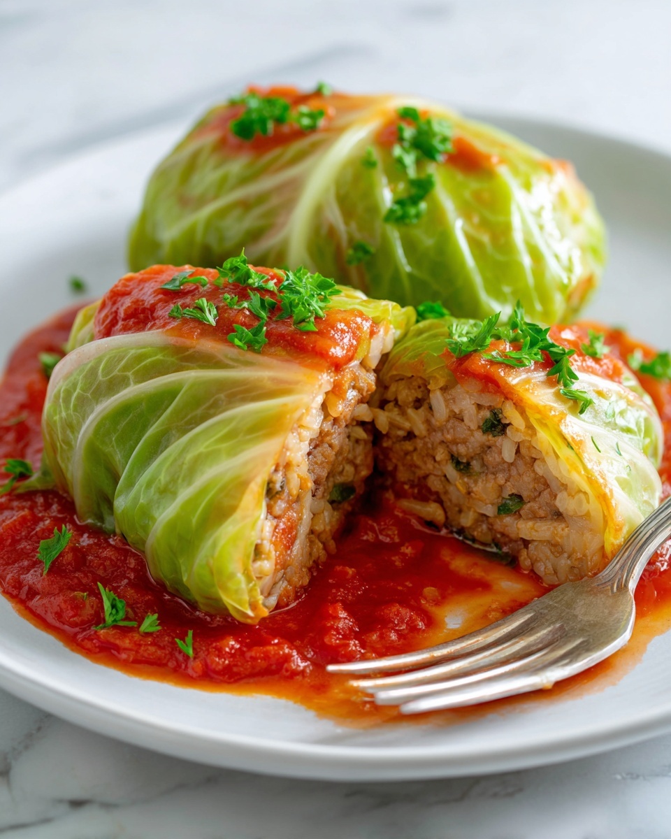 Stuffed Cabbage Rolls Recipe - Recipe Image